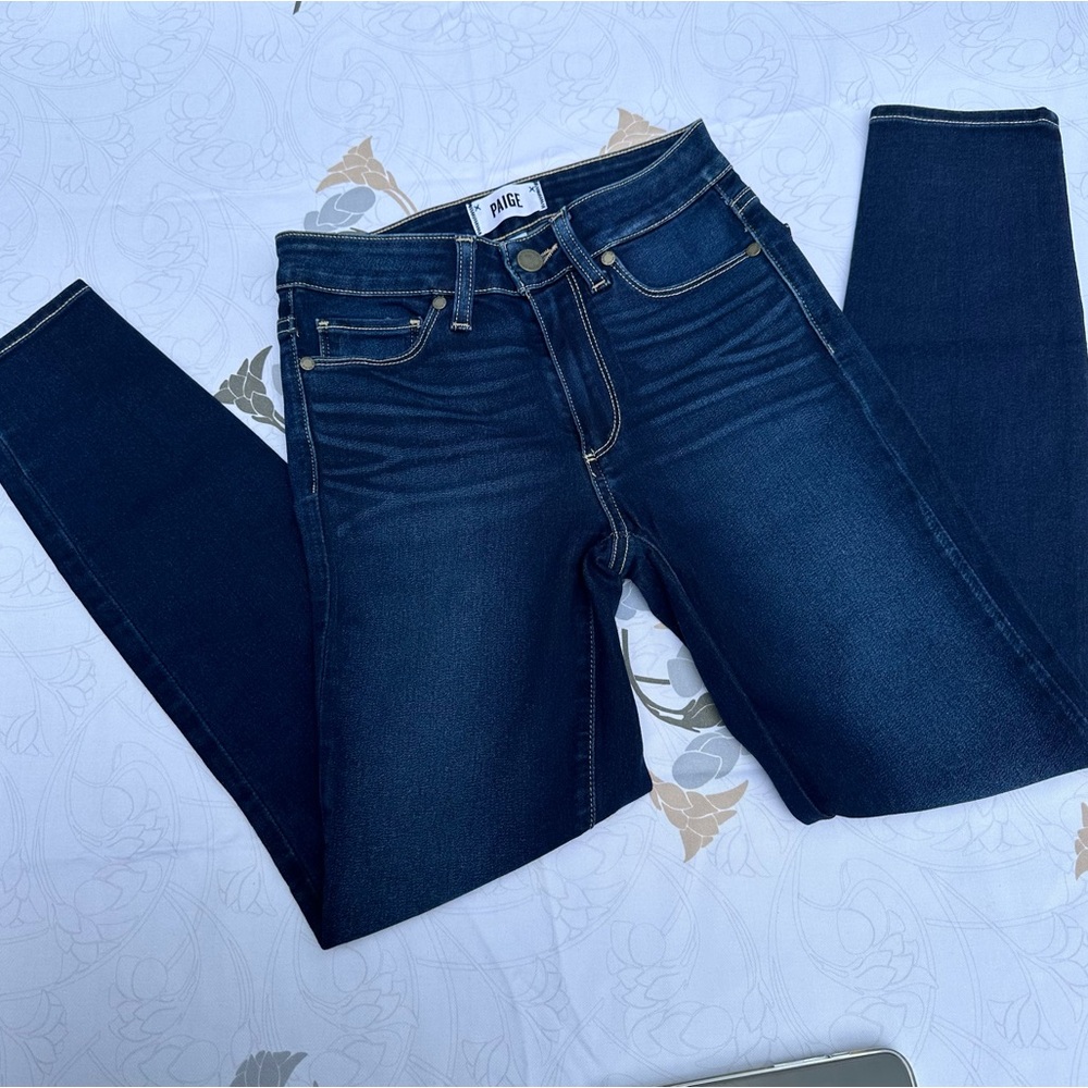 PAIGE HOXTON ANKLE SKINNY JEANS RN# 27002 CA#51217  SIZE 24